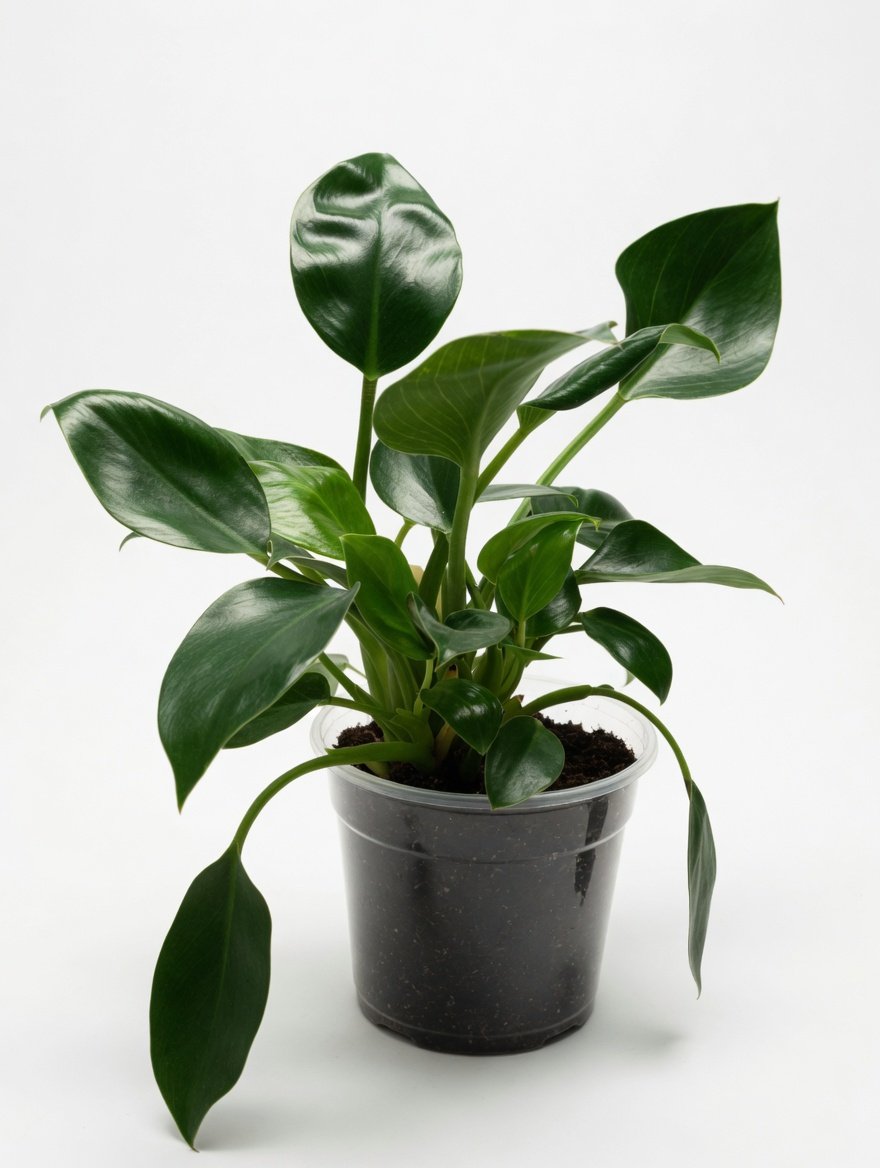 Houseplant in bright indirect light